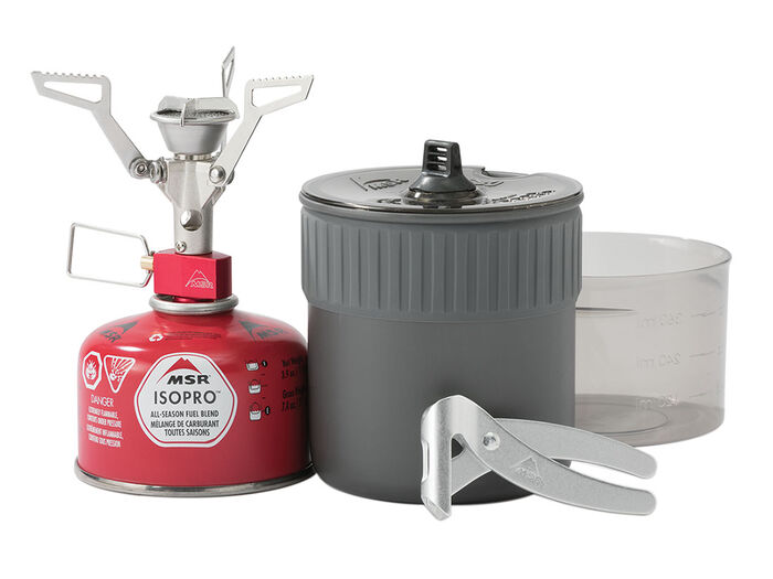 Zachte voeten heilige Dicht MSR PocketRocket 2 mini stove kit - brander, pan, beker - Bikepackingshop