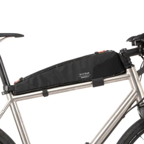 Restrap long top tube race bag