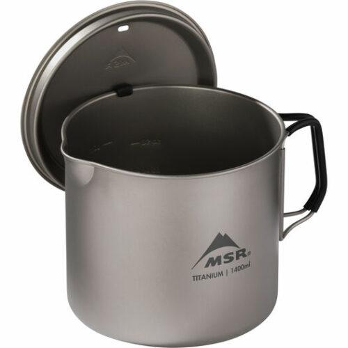 MSR titanium kettle pan 1400ml